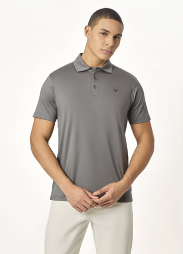 ARIN – The Lucky Dove Grey Polo-Lustra Cotton