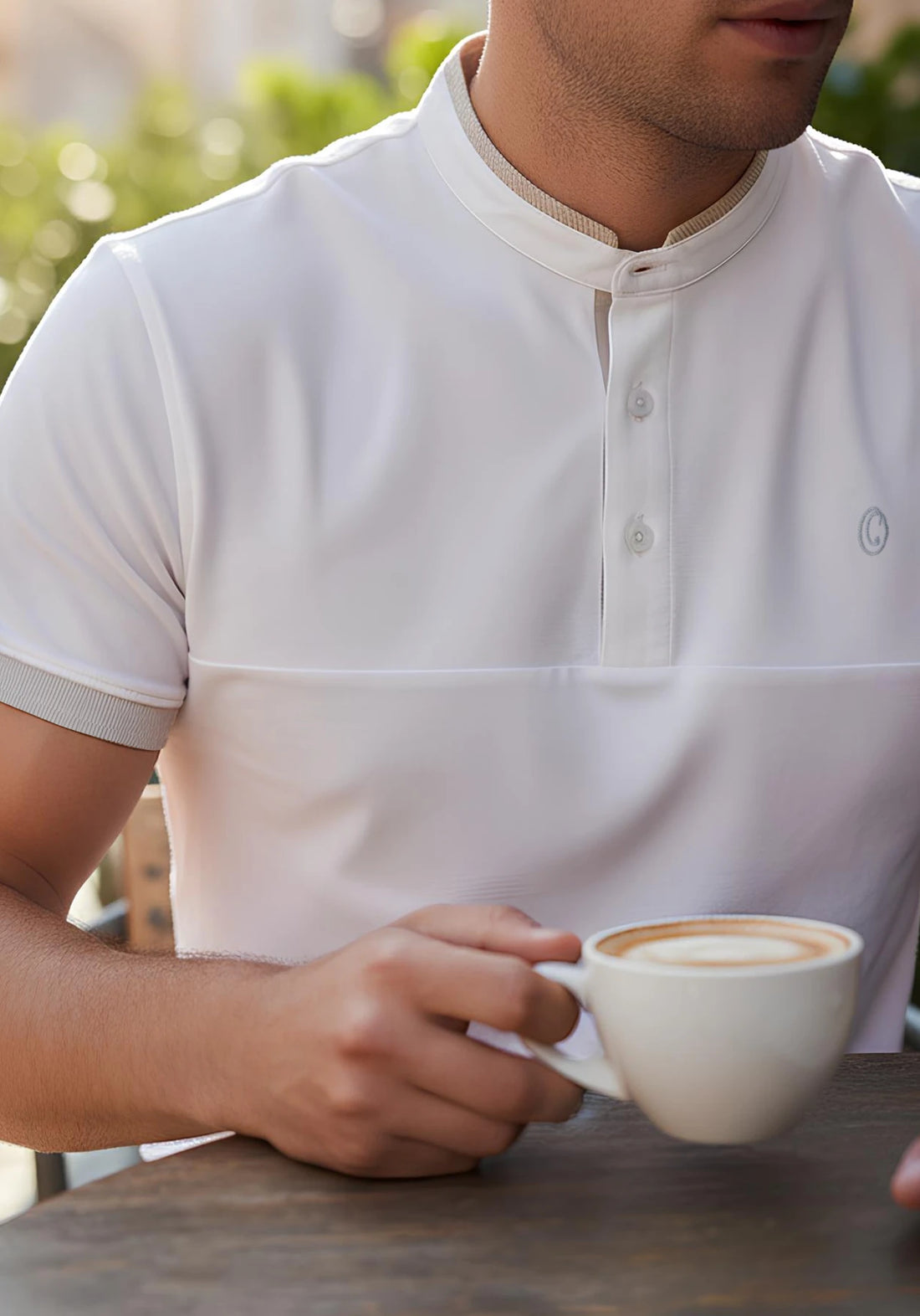 The Manor Club Polo - Ivory