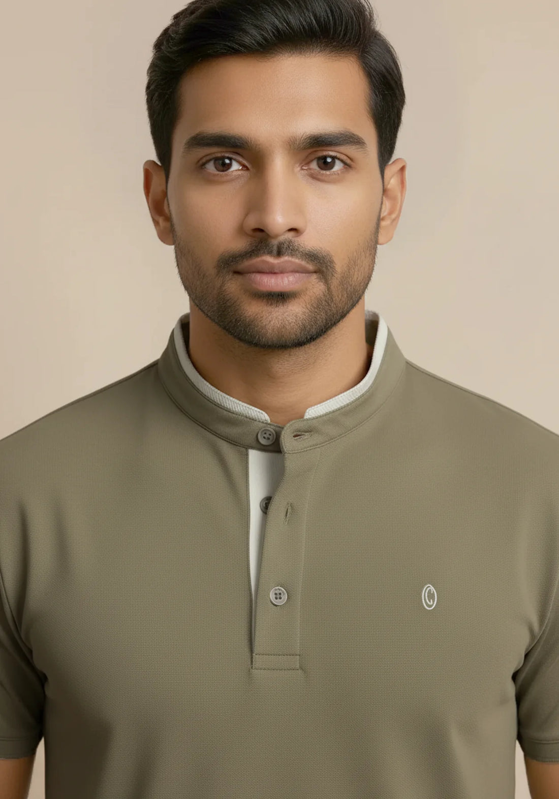 The Manor Club Polo - Taupe Sand