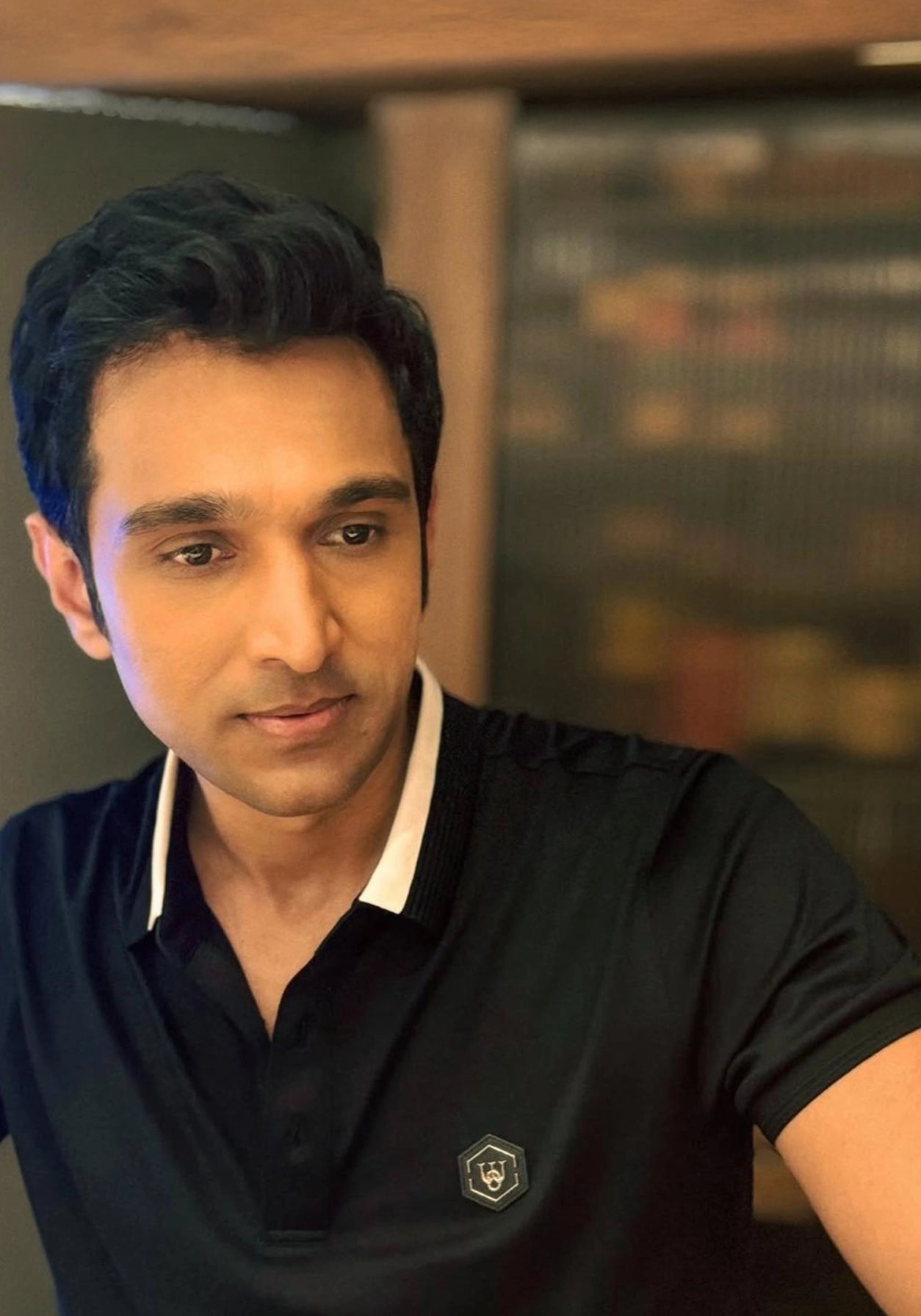 Afterglow Waffle Poloshirt