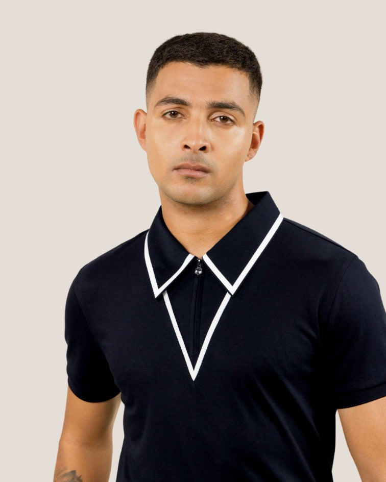 Midnight Luxe Spear Point Polo