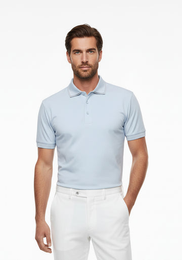 Twin Collar True Powder Blue