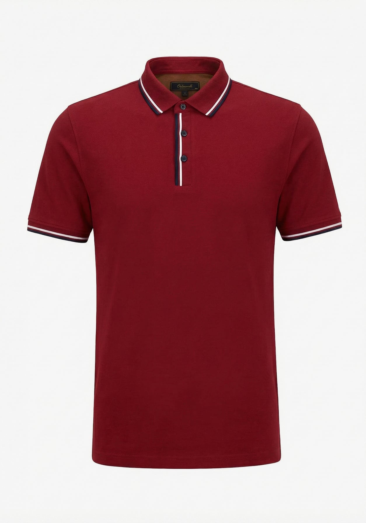 Thrive Red Collar Polo