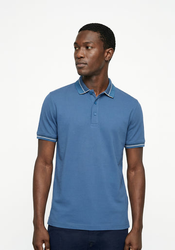 MAJE POLO AMBER BLUE