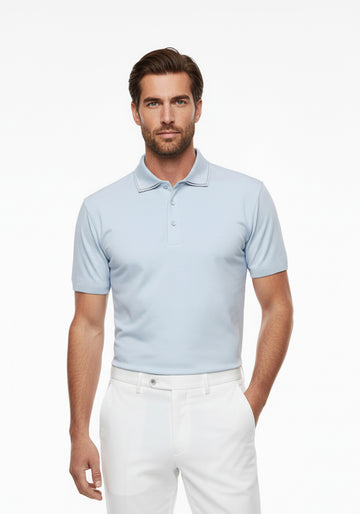 Twin Collar True Powder Blue