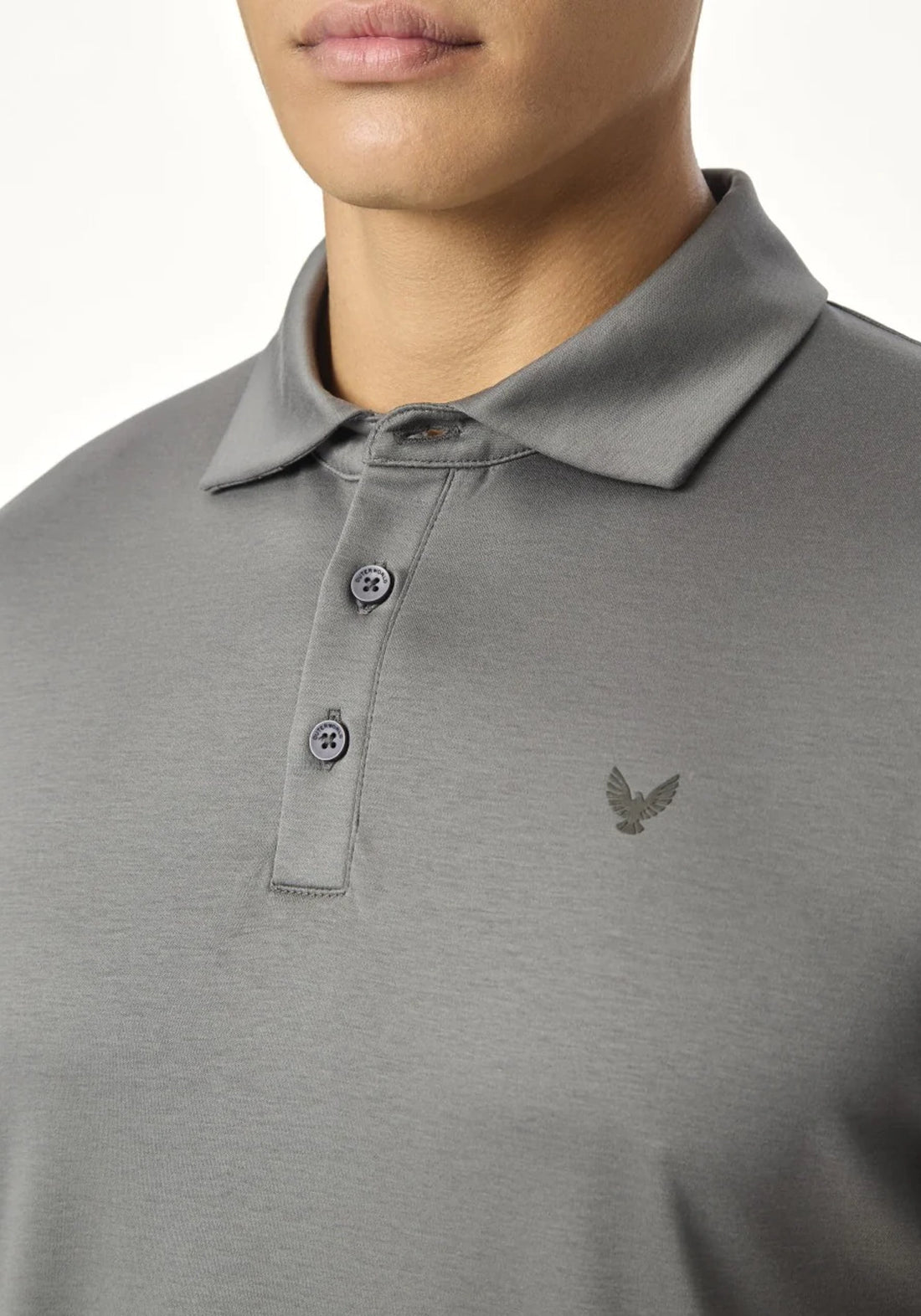 ARIN – The Lucky Dove Grey Polo-Lustra Cotton