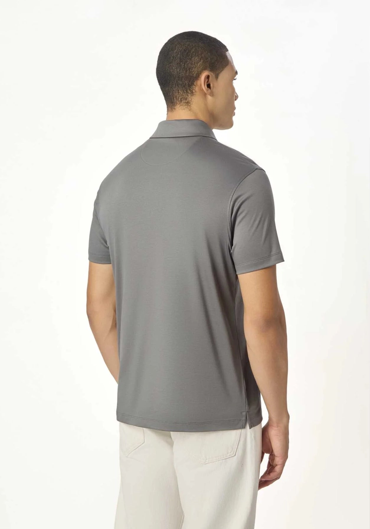 ARIN – The Lucky Dove Grey Polo-Lustra Cotton