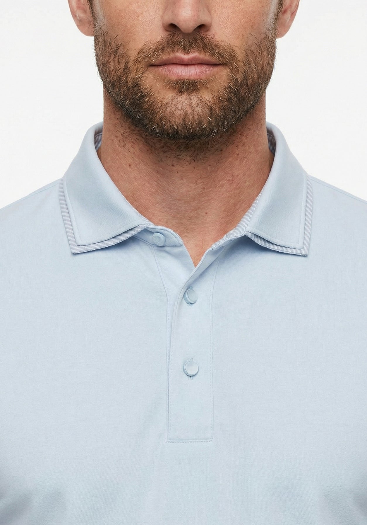 Twin Collar True Powder Blue