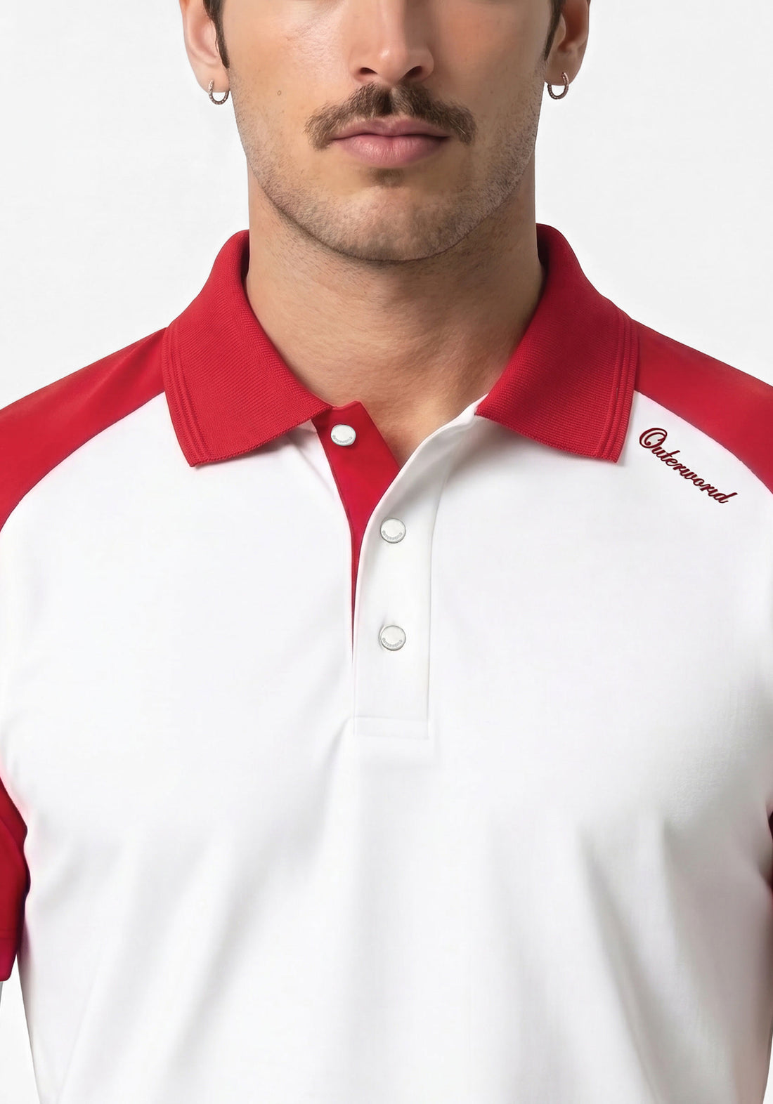 Travel Red Polo