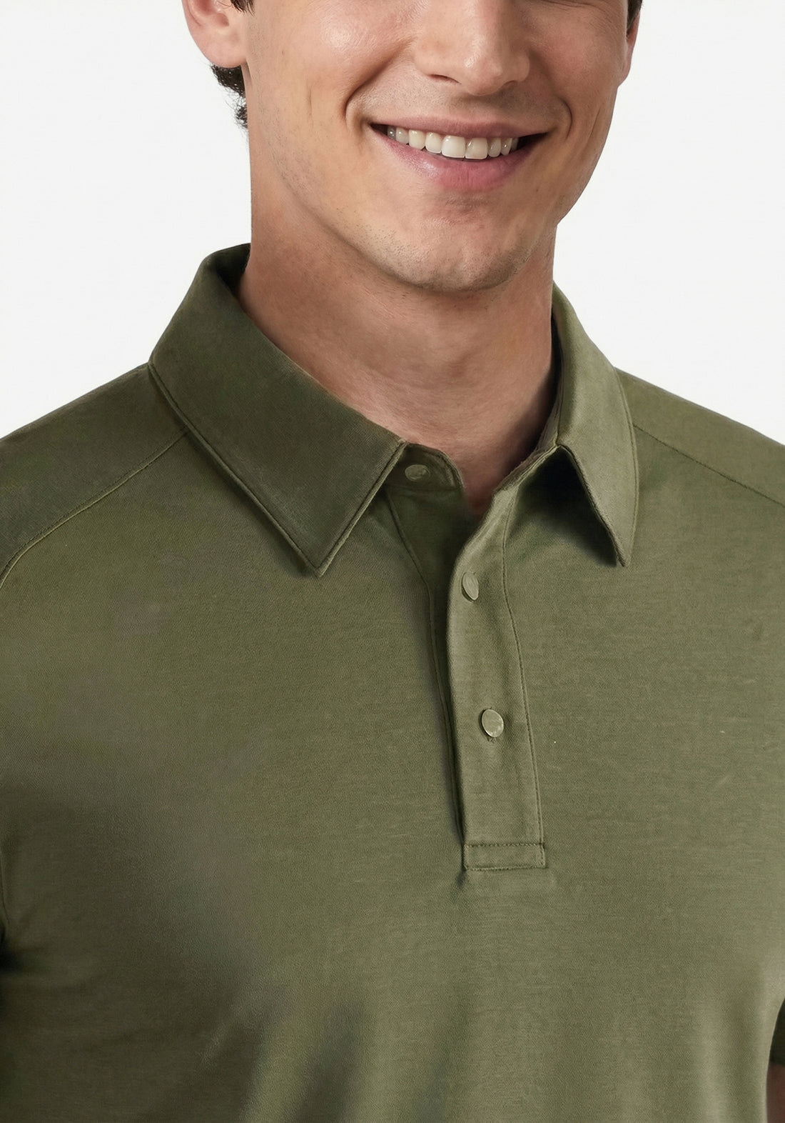 Travel Olive Polo