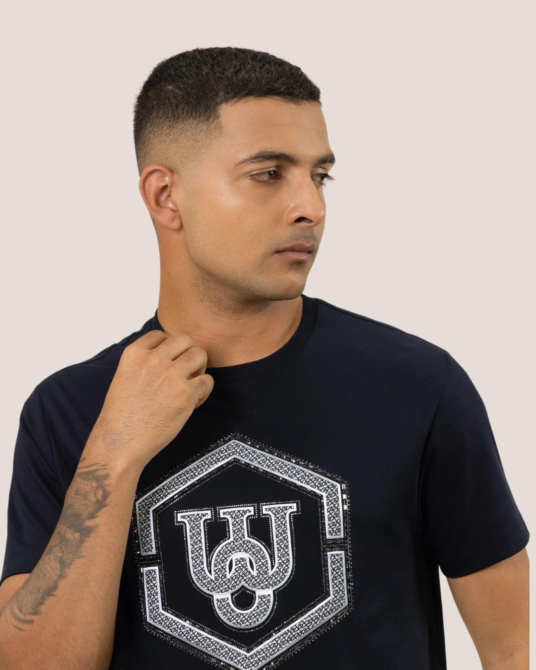 Luxe Noir Crewneck