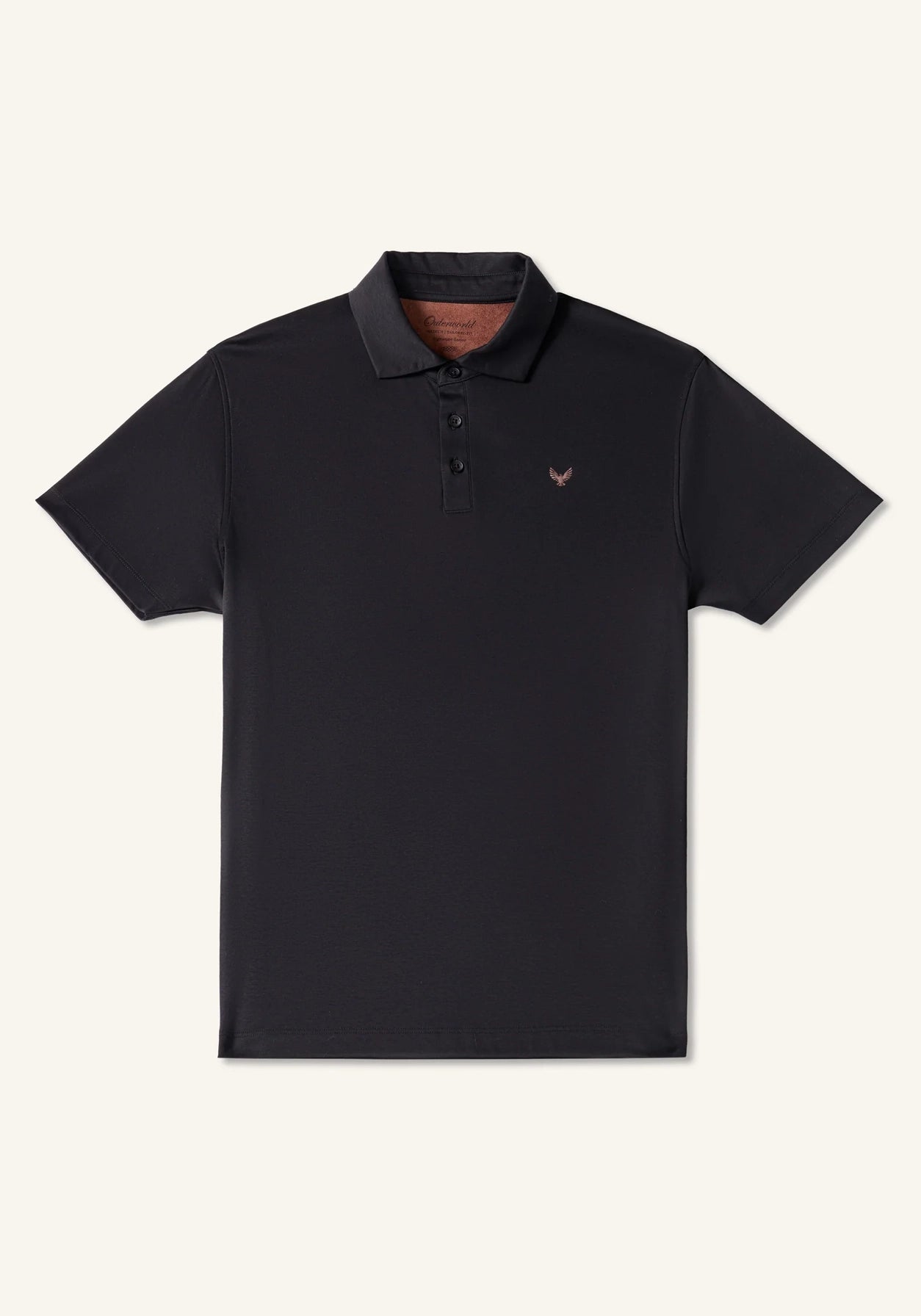 ARIN – The Lucky Dove Black Polo-Lustra Cotton