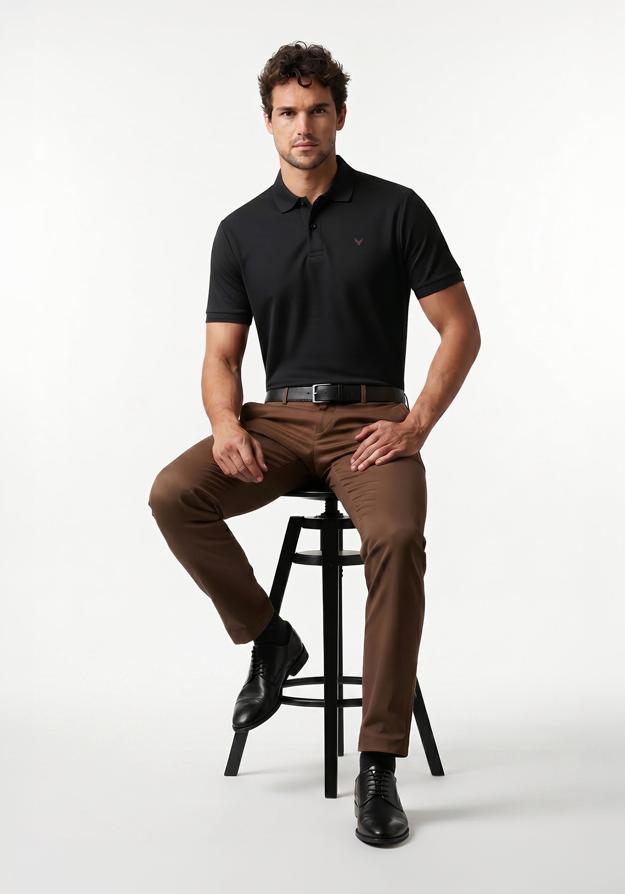 ARIN –Lucky Dove Black Polo