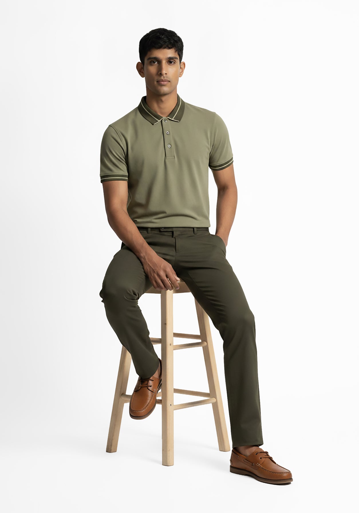 Maje Polo Olive