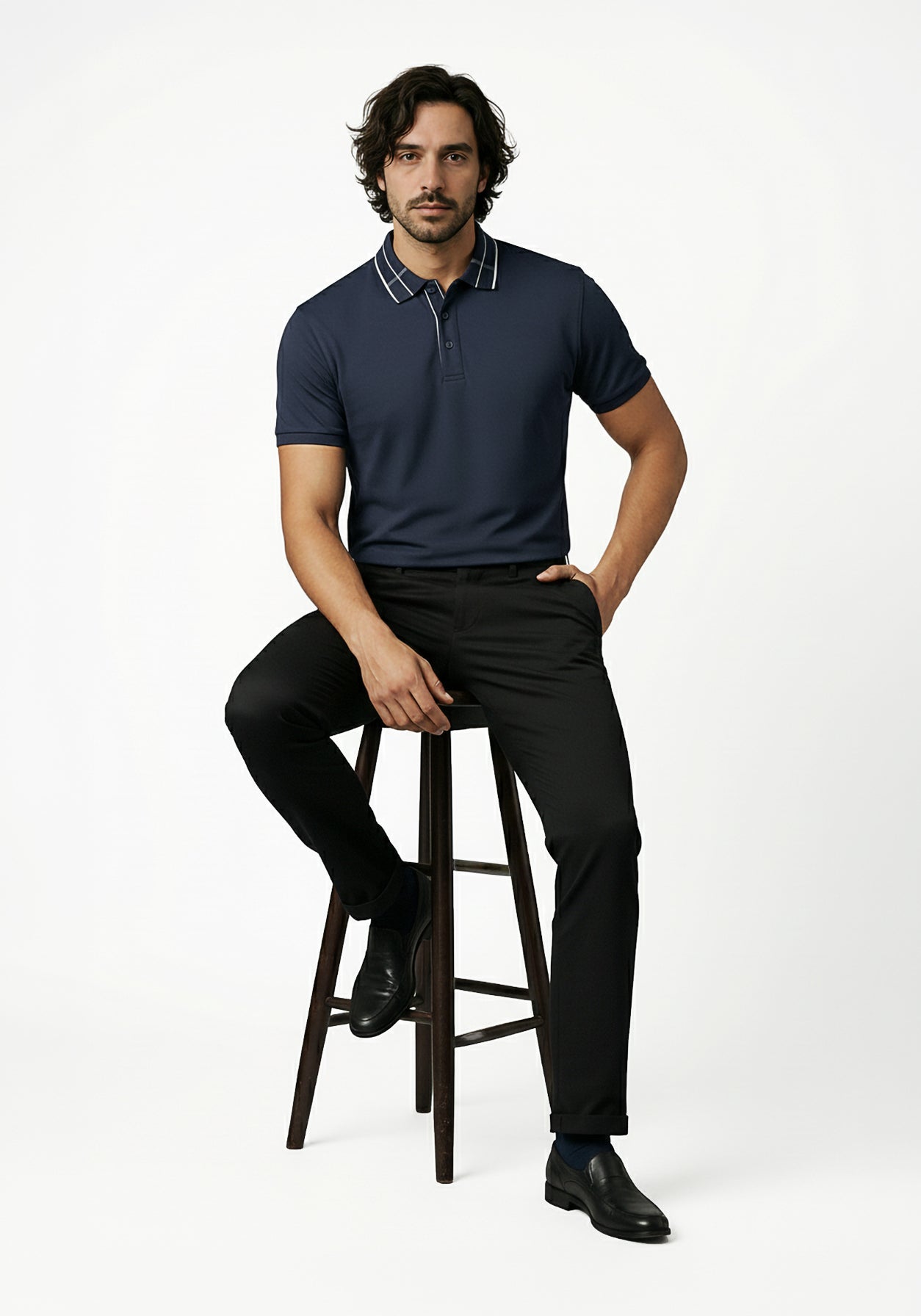 Riviera Liquid Polo Navy