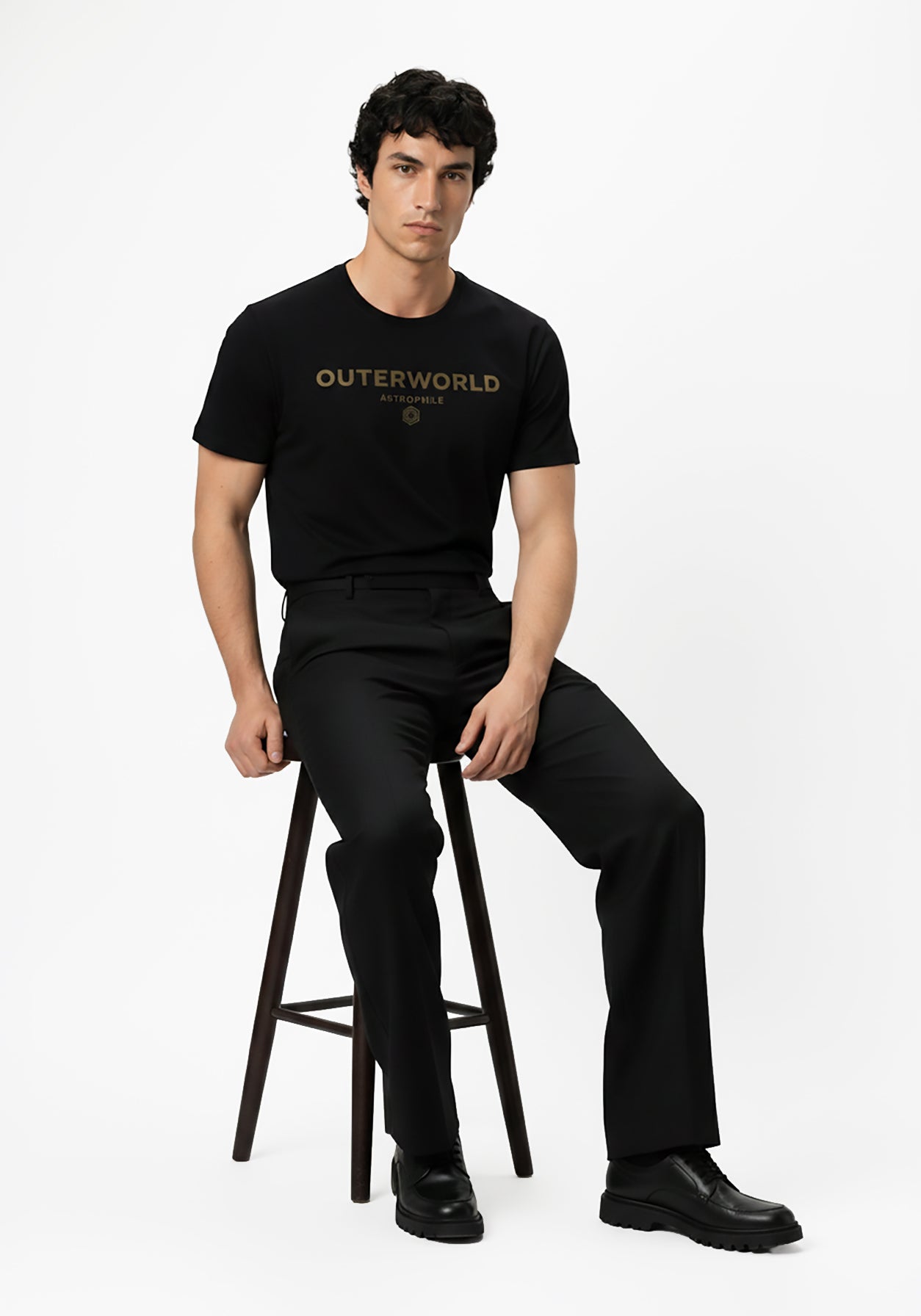 Dripping Gold Mens Crewneck