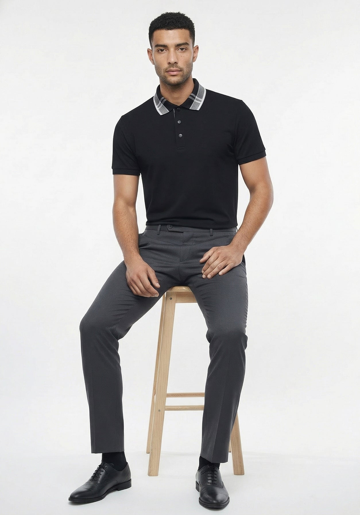 Heirloom Black Polo