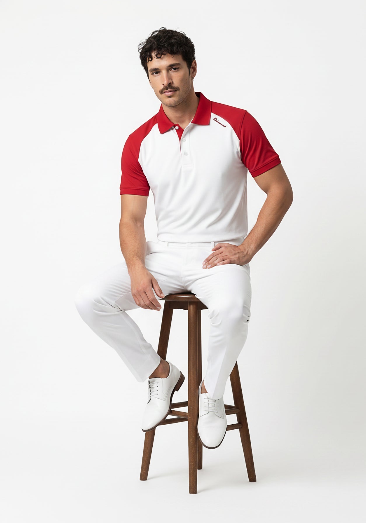 Travel Red Polo