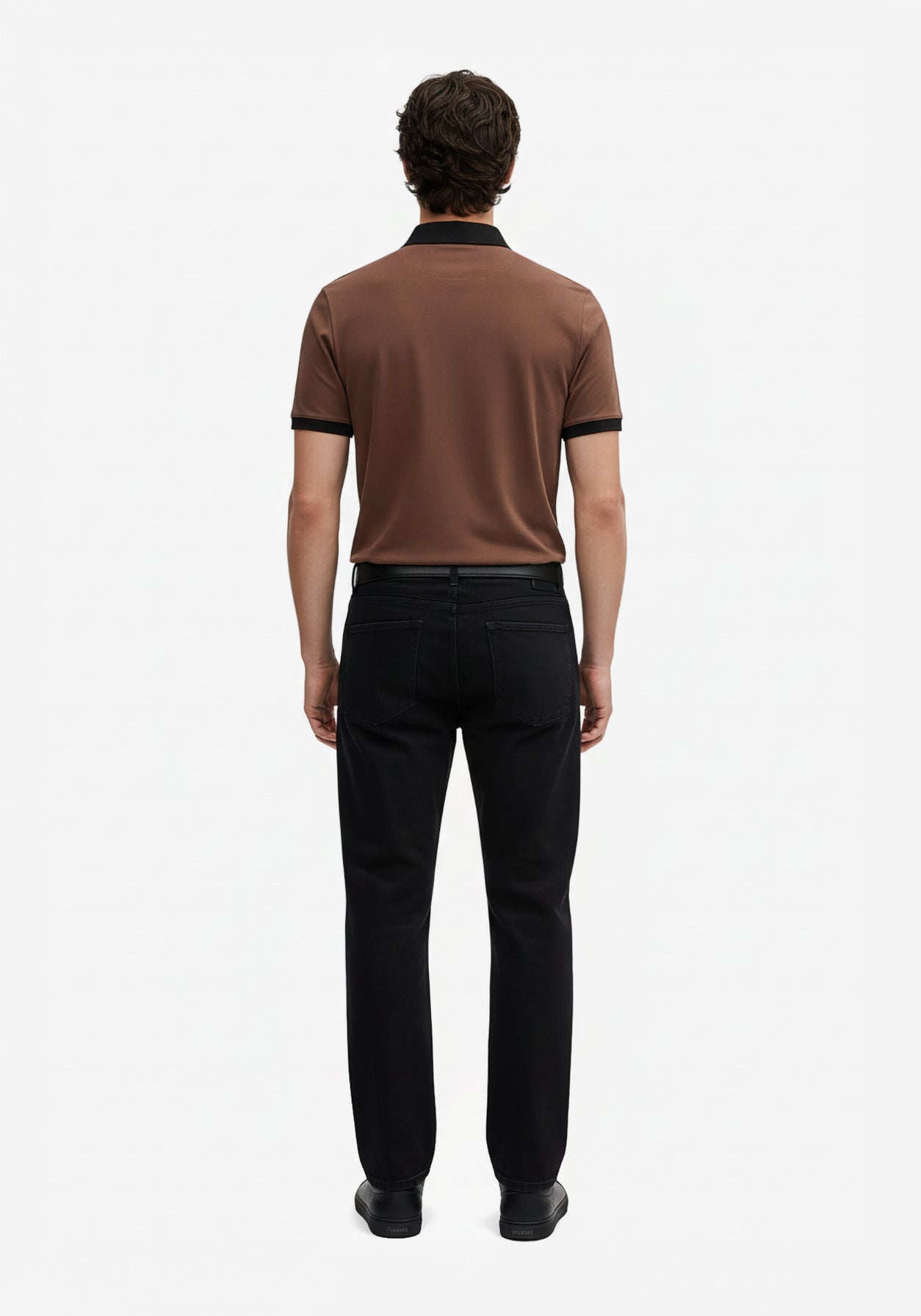 Founders Zipper Polo Rust