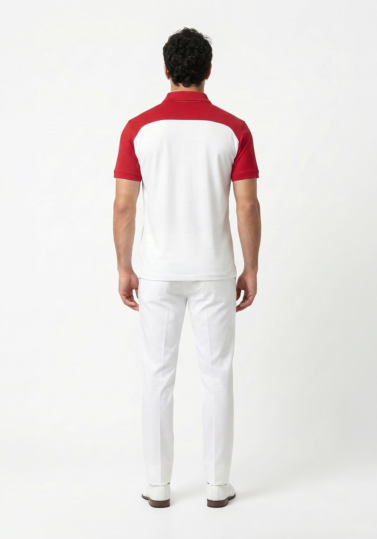 Travel Red Polo