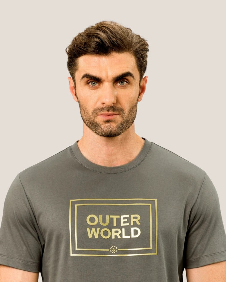 Olive Mirage Crewneck