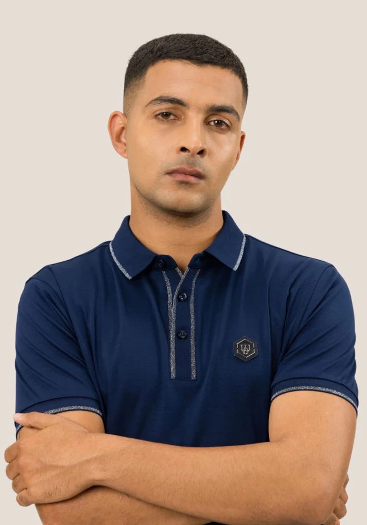 Blue Ember Luxe Poloshirt