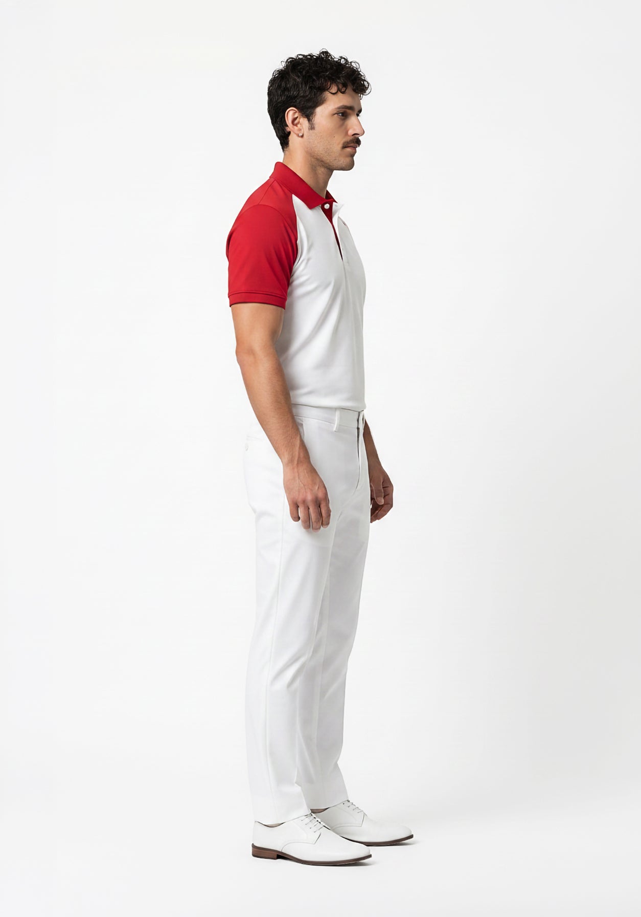 Travel Red Polo