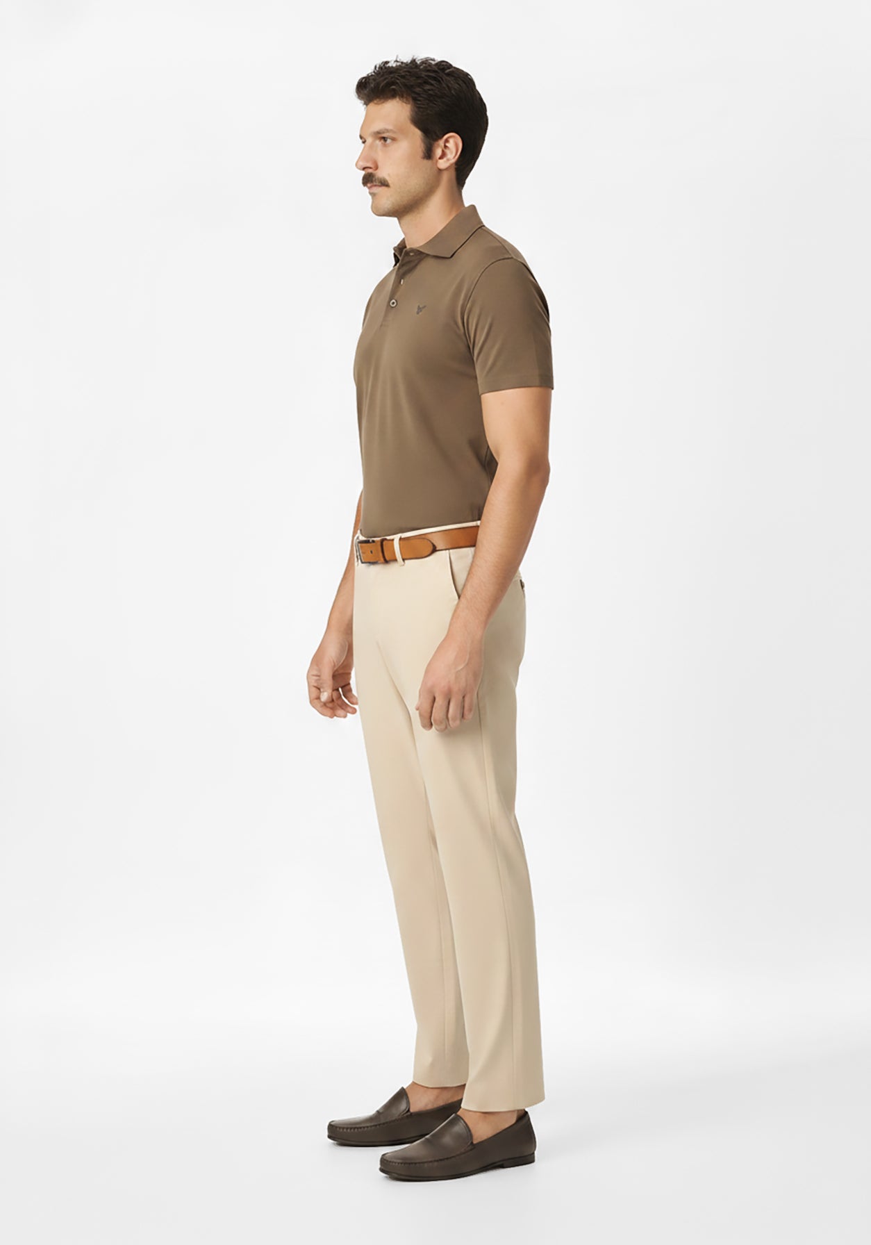ARIN –Lucky Dove Brown Polo