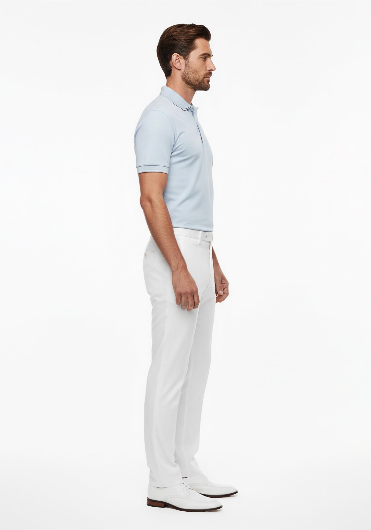 Twin Collar True Powder Blue