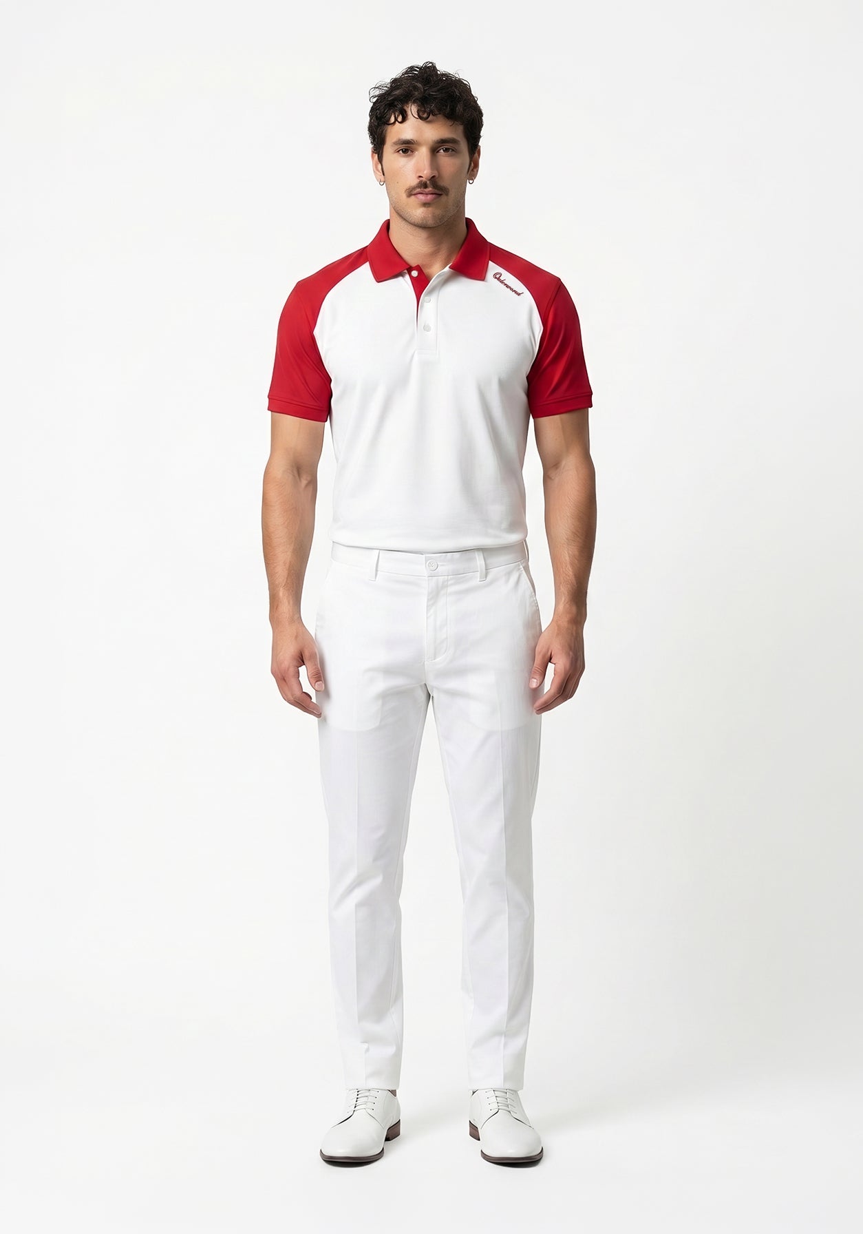 Travel Red Polo