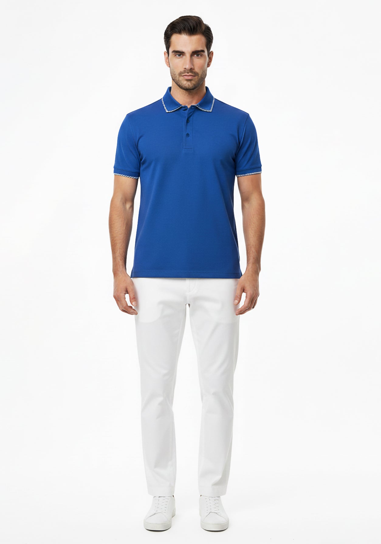 Twin Collar True Blue