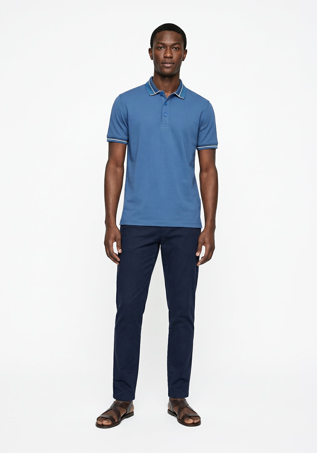 MAJE POLO AMBER BLUE