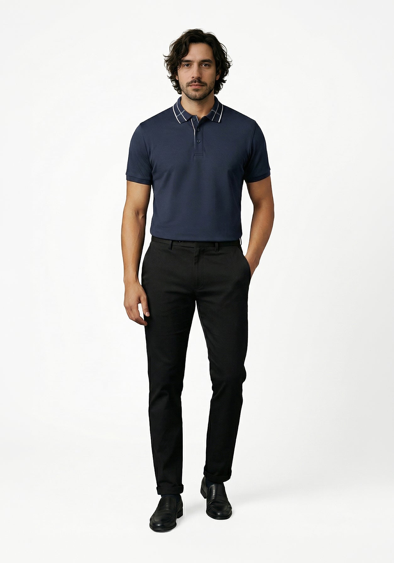 Riviera Liquid Polo Navy