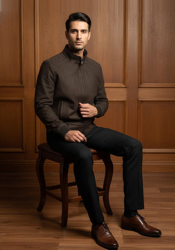 The Royal Brew Crest Luxe Jacket