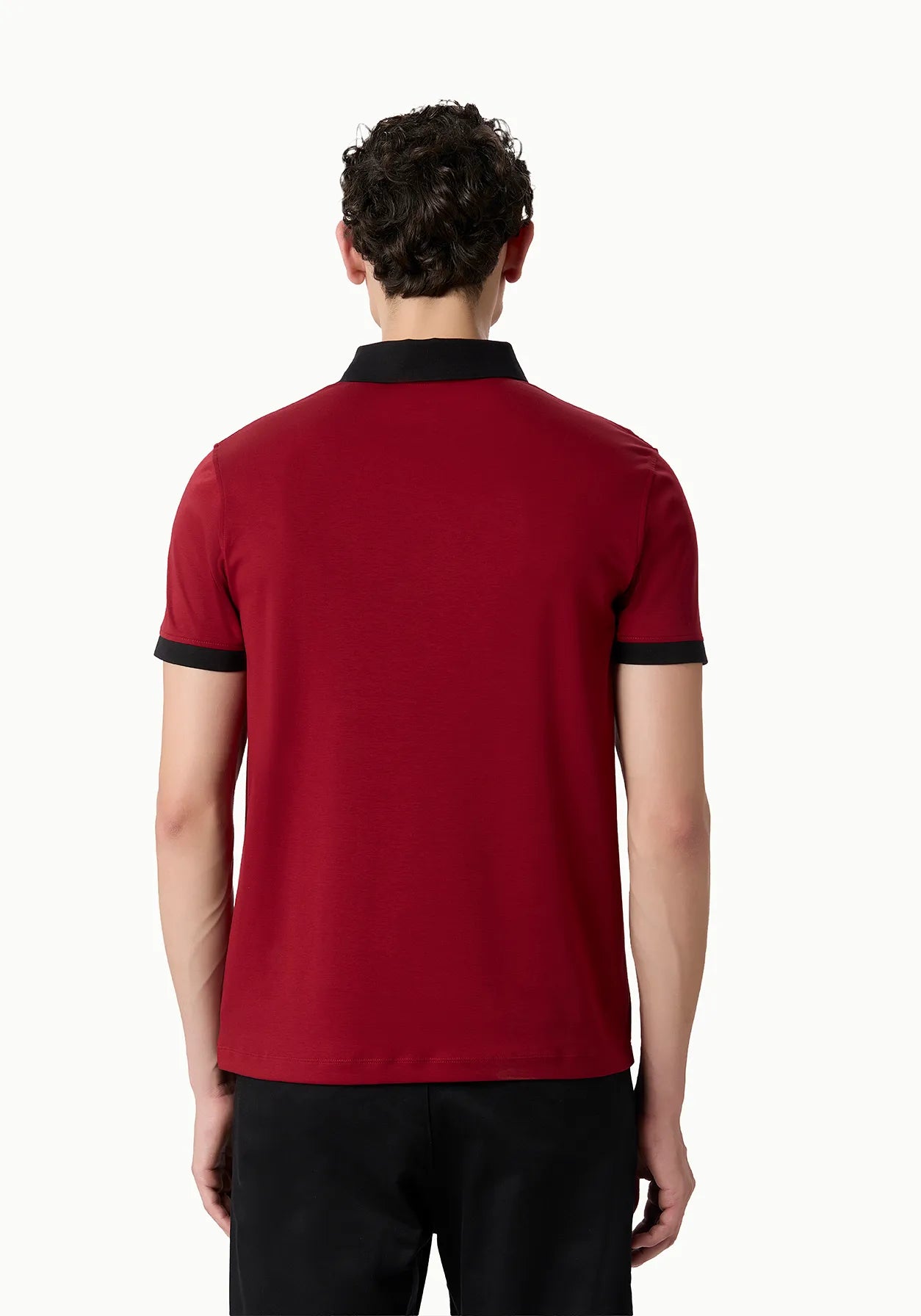 Imperial Zipper Polo Crimson