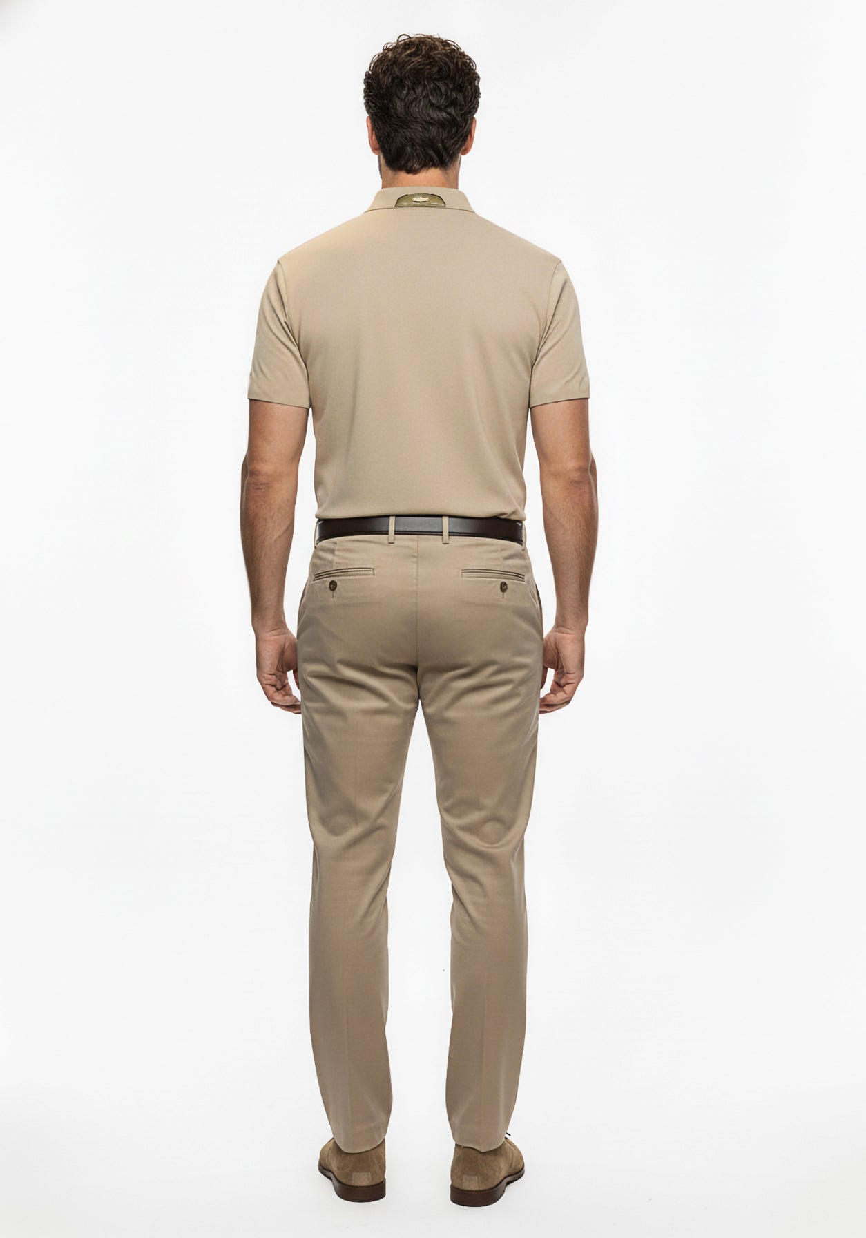 Noble Edge Polo Beige
