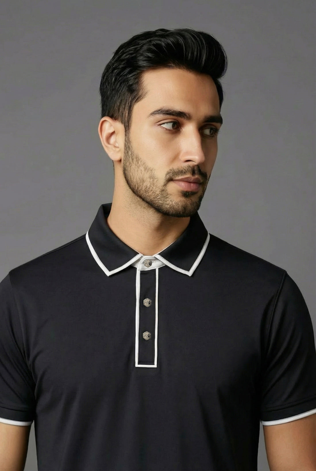 The Velvet Hour Liquid Polo Black