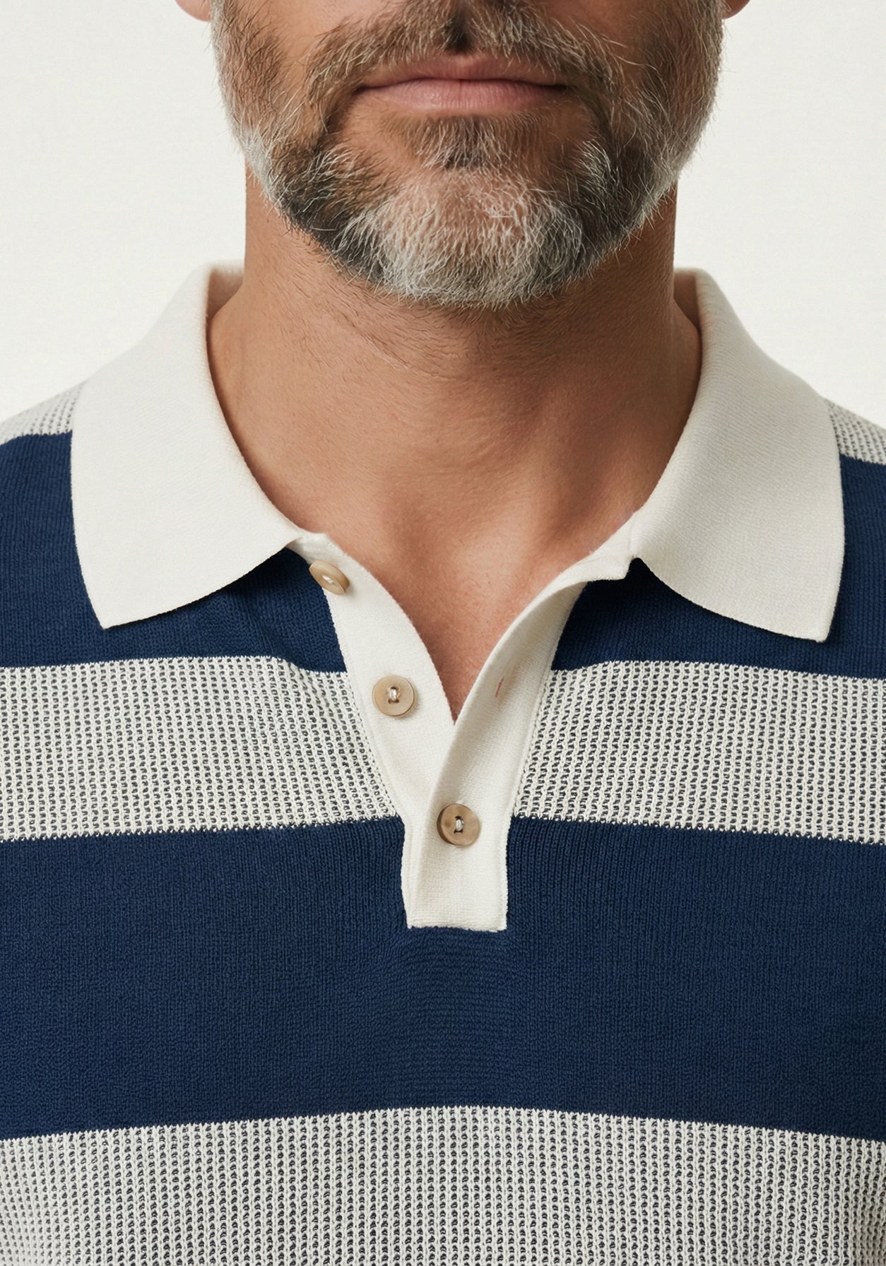 Aero-Grid  Striped Polo