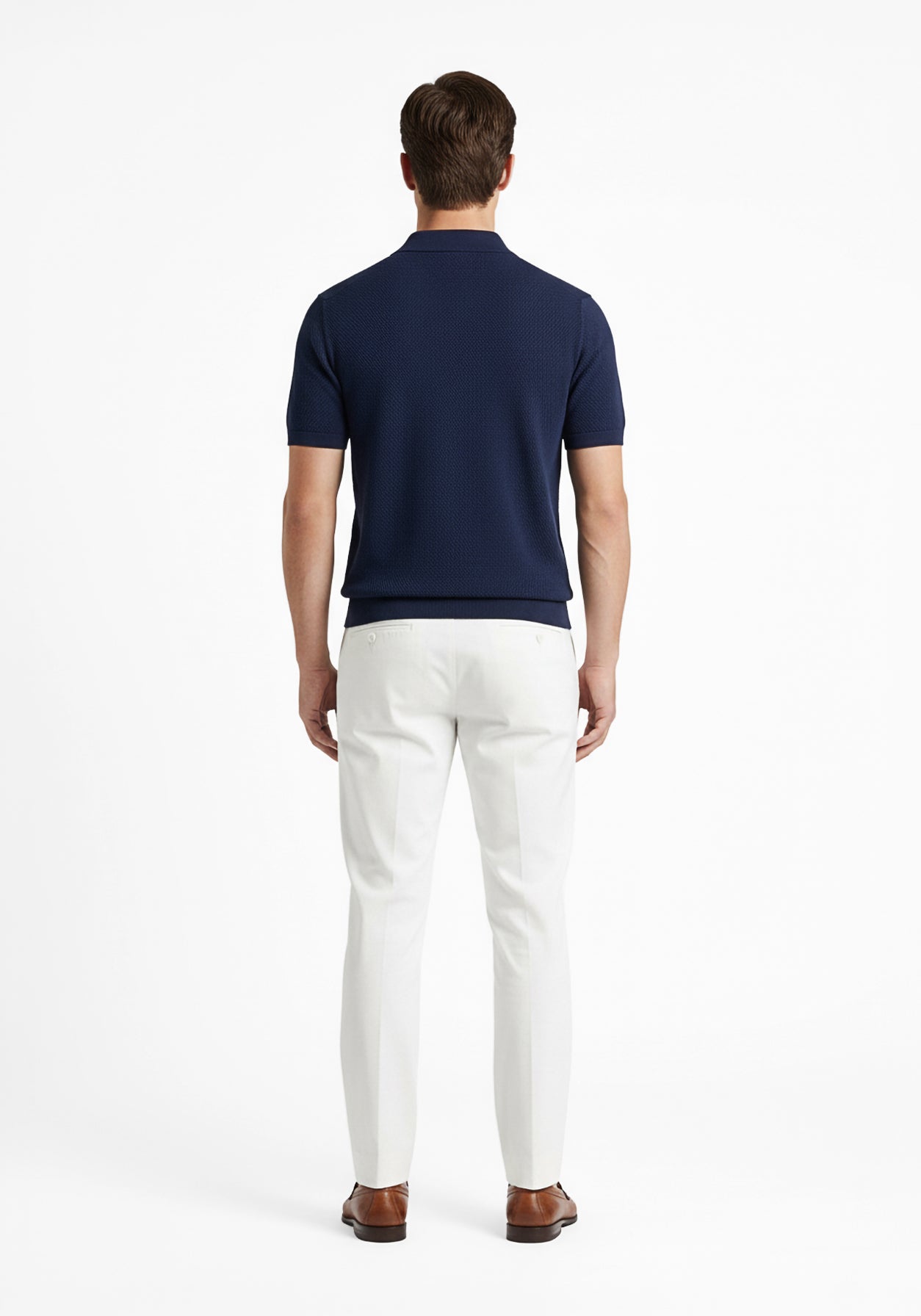Honey Comb Blue Polo