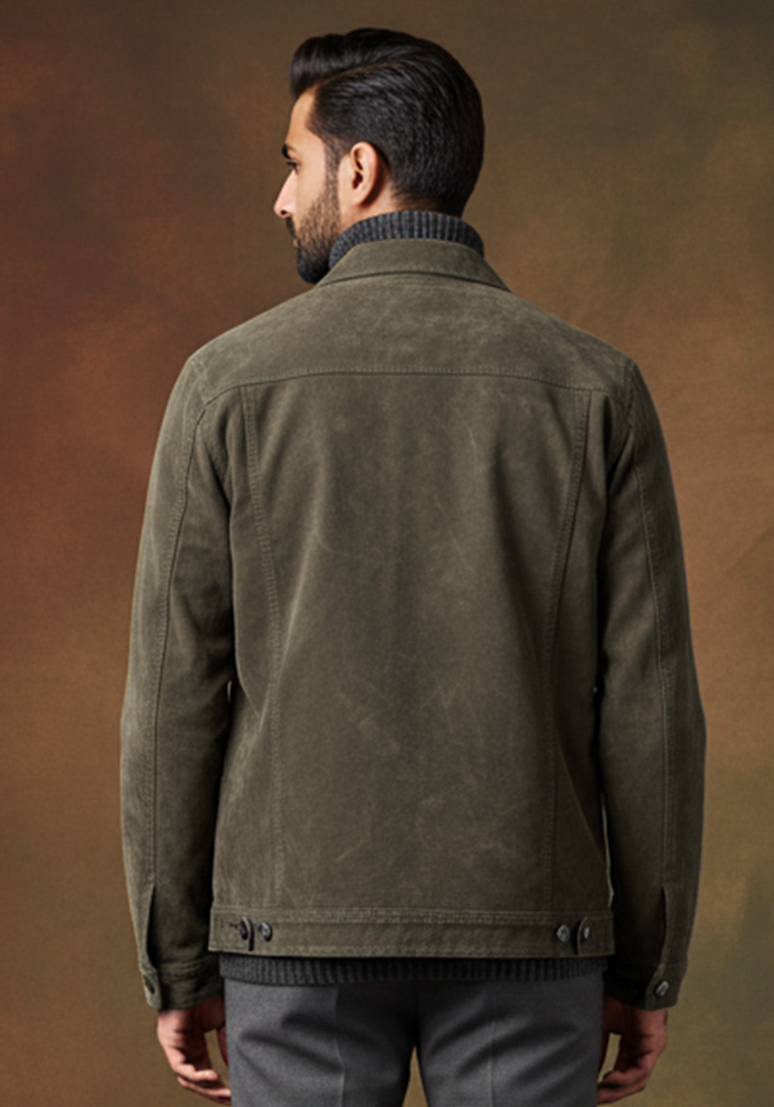 The Mossborne Grand Suede Jacket