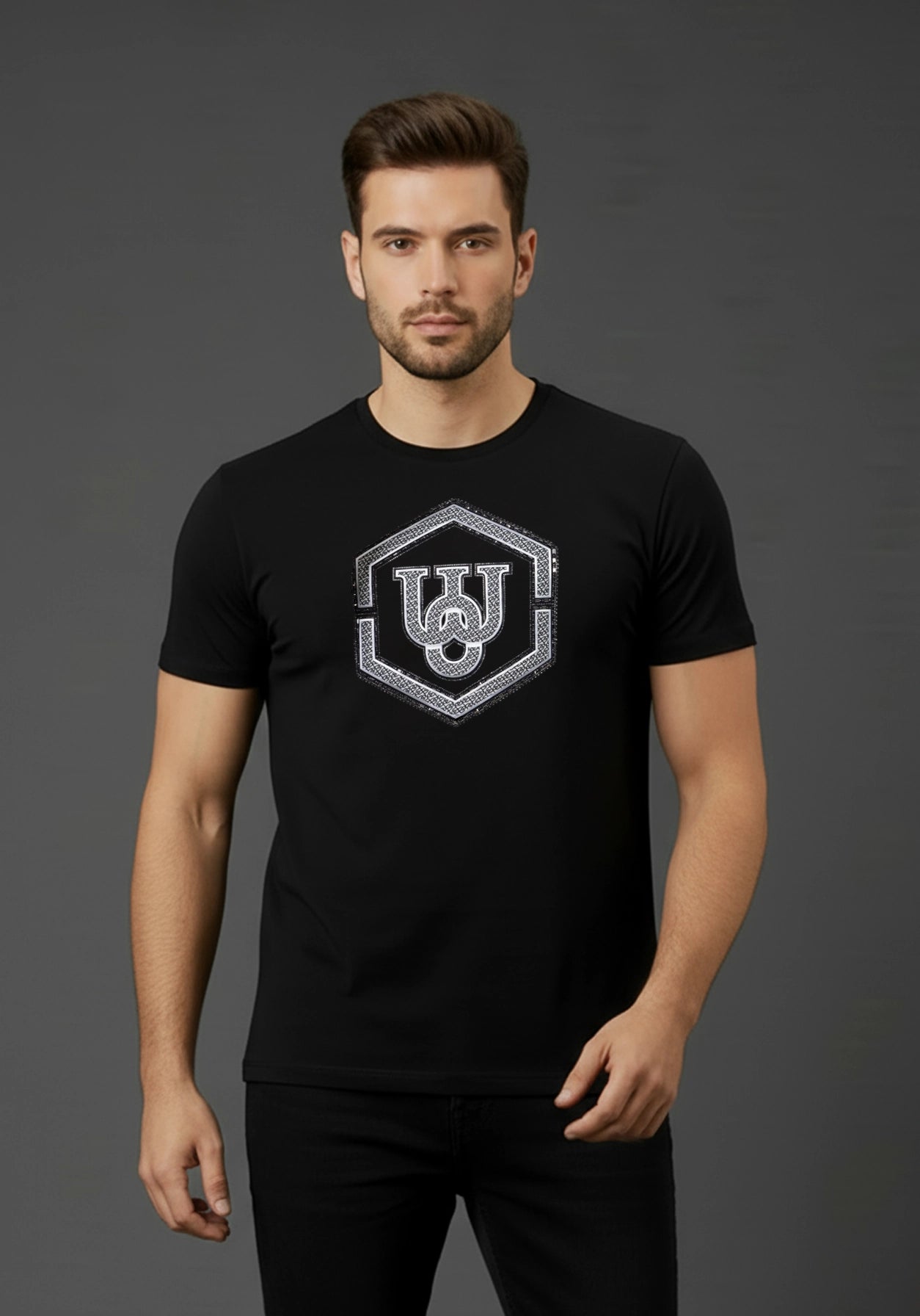 Luxe Noir Crewneck