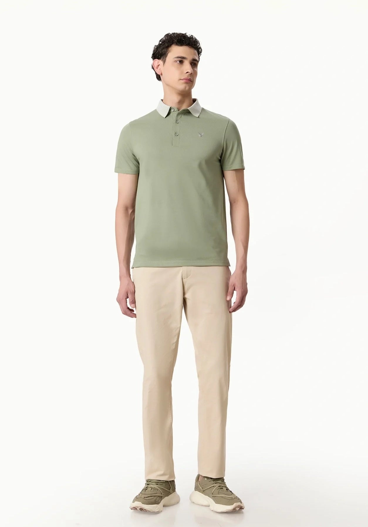 Opulence Polo Sage Green