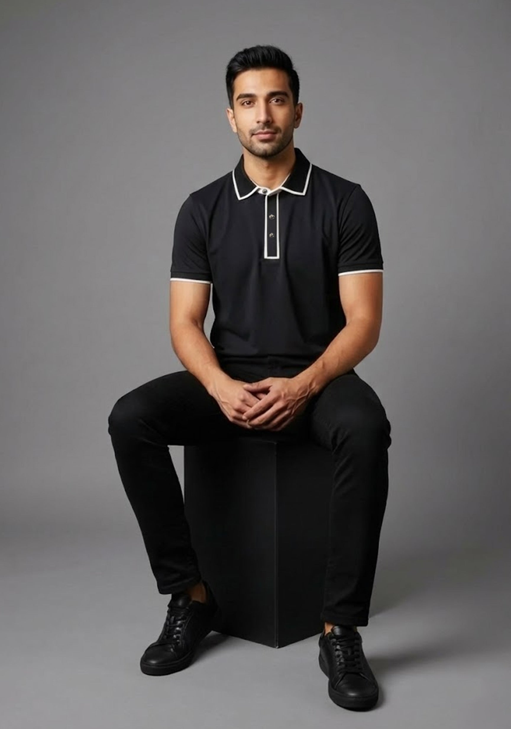 The Velvet Hour Liquid Polo Black