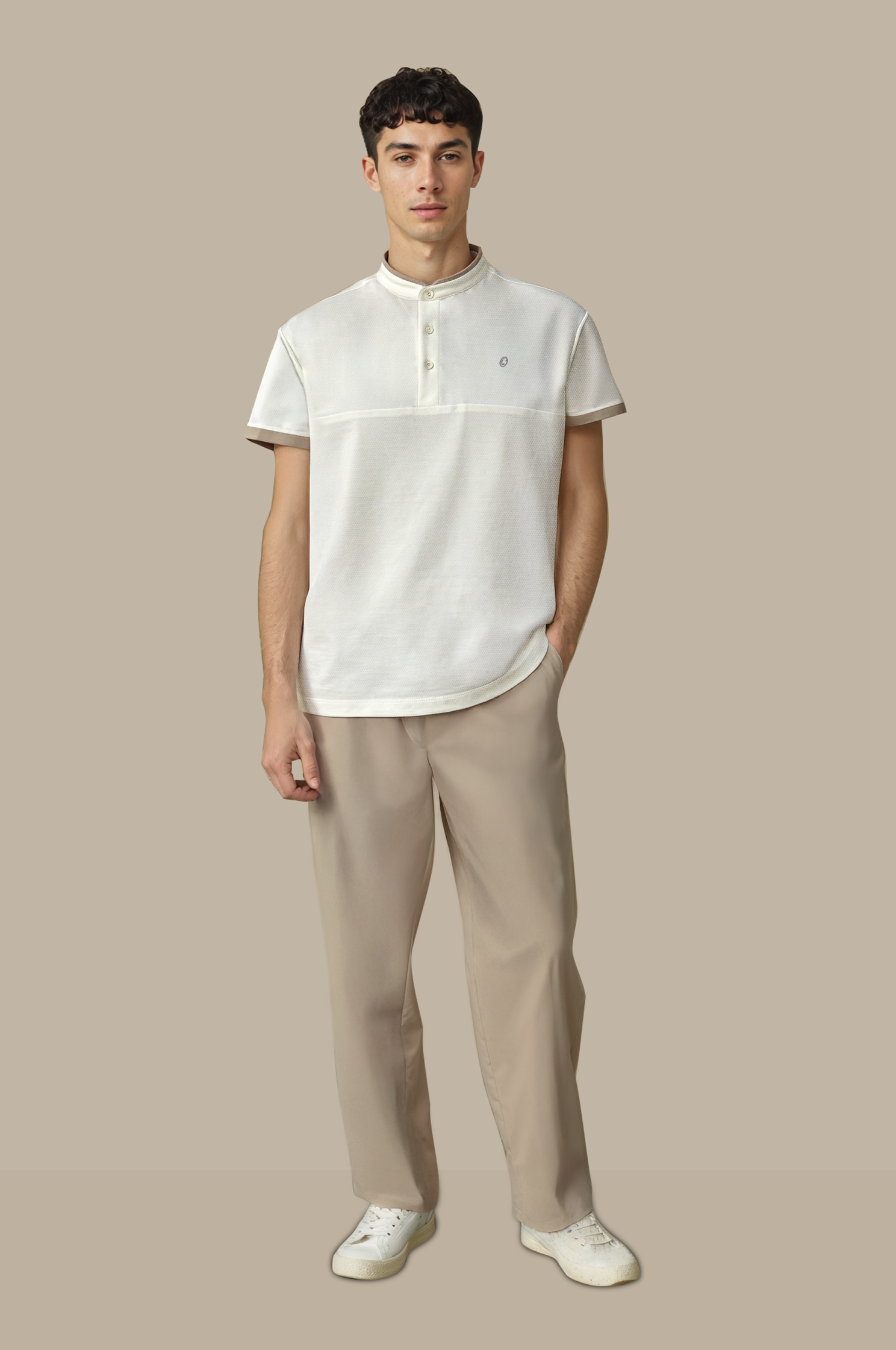 The Manor Club Polo - Ivory