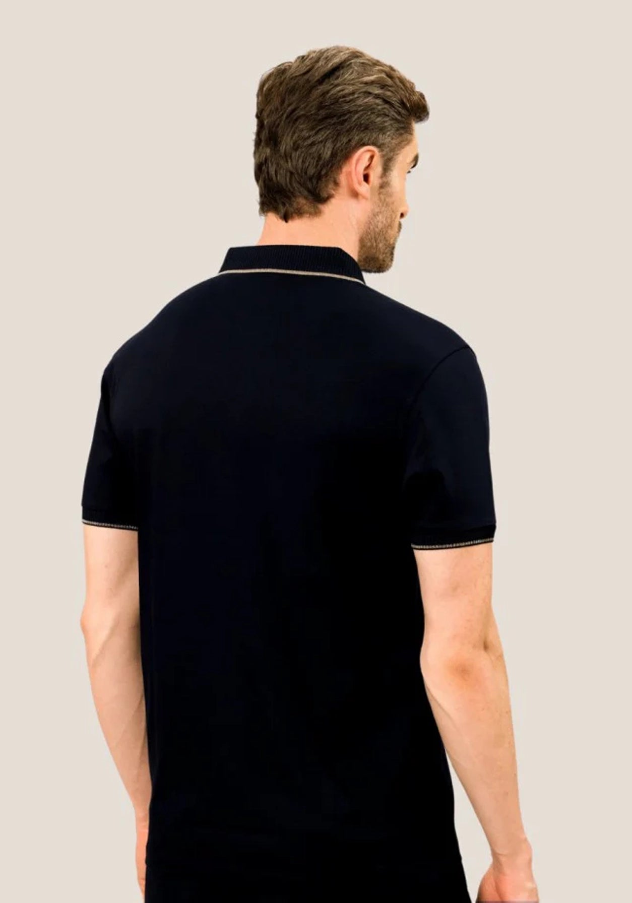 Regal Elegance Branded Badge Luxe Polo