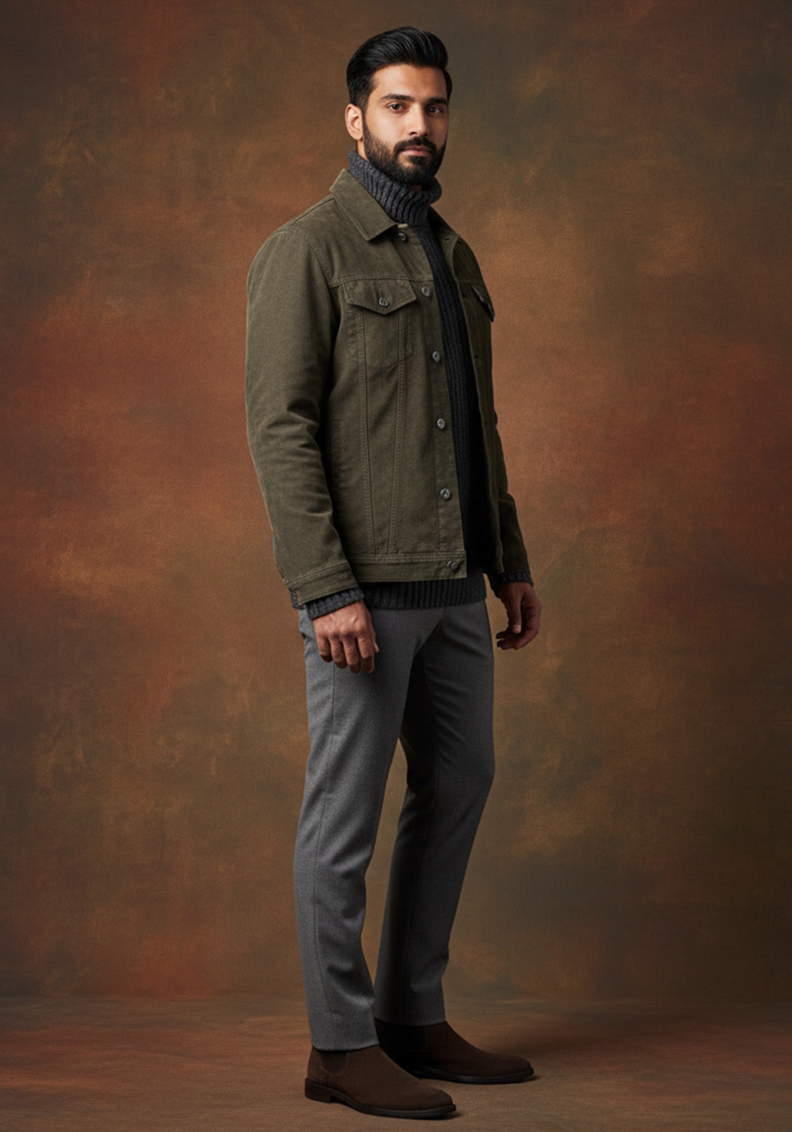 The Mossborne Grand Suede Jacket