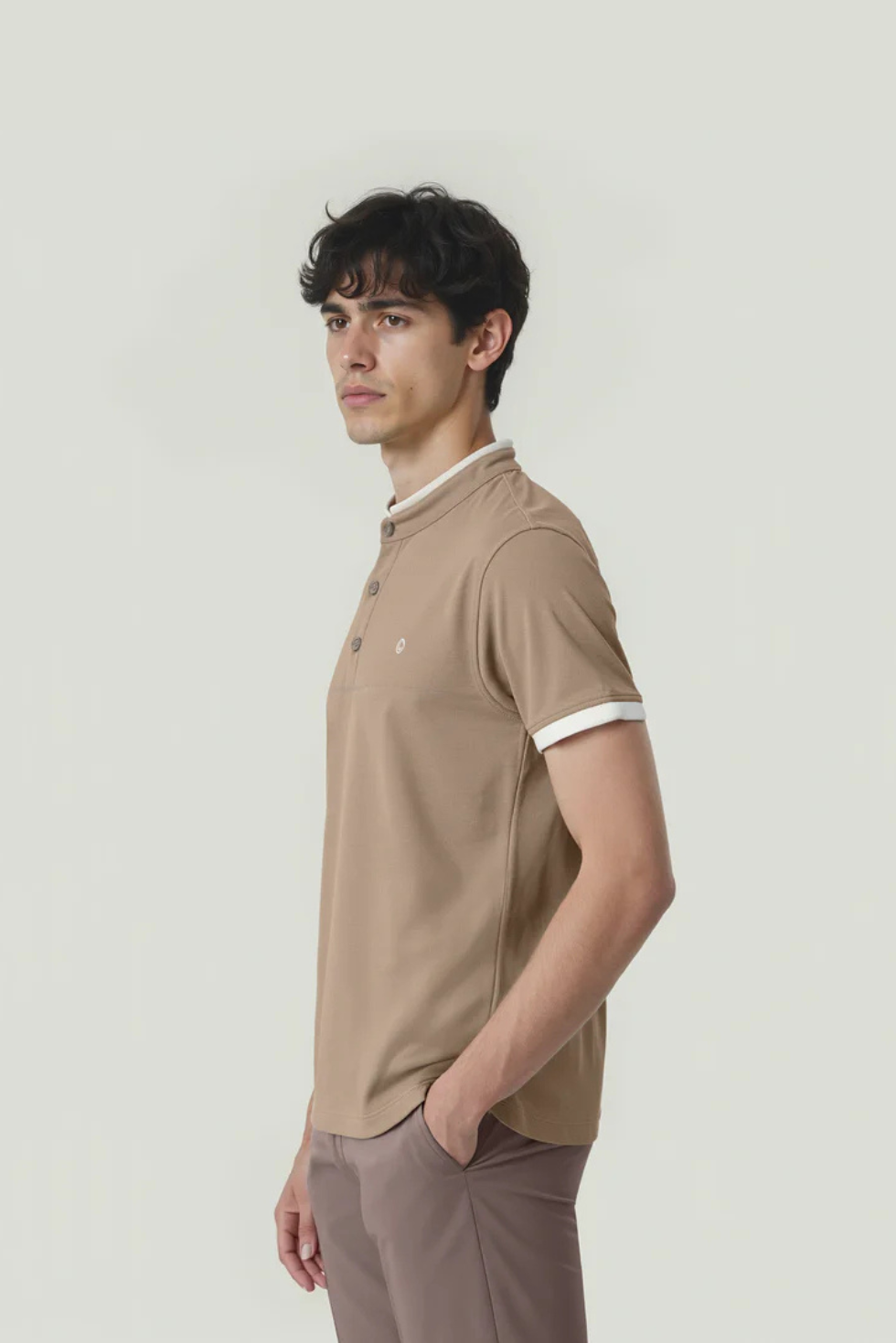 The Manor Club Polo - Taupe Sand