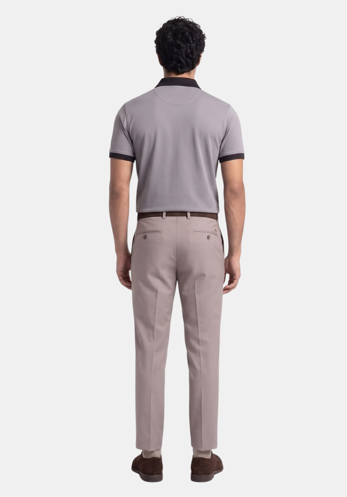 Founders Zipper Polo Grey