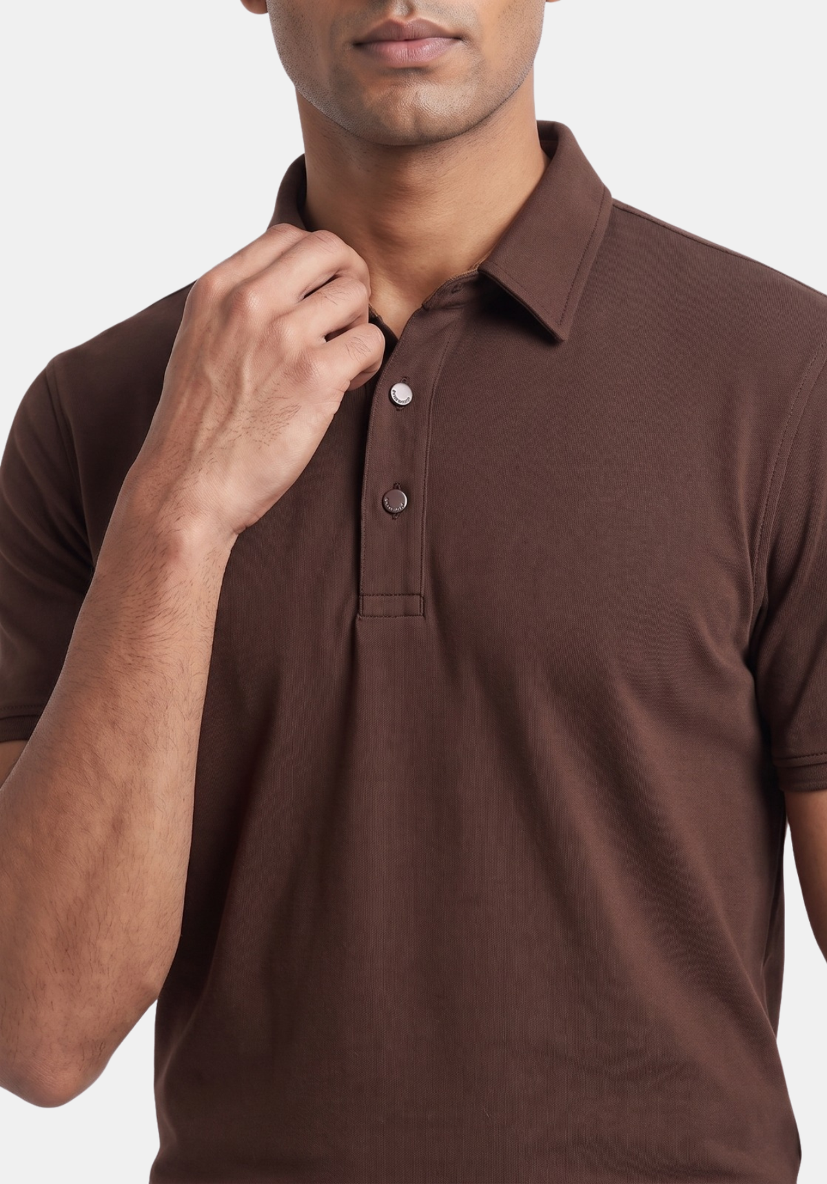 Elevate Cloud Polo Cocoa