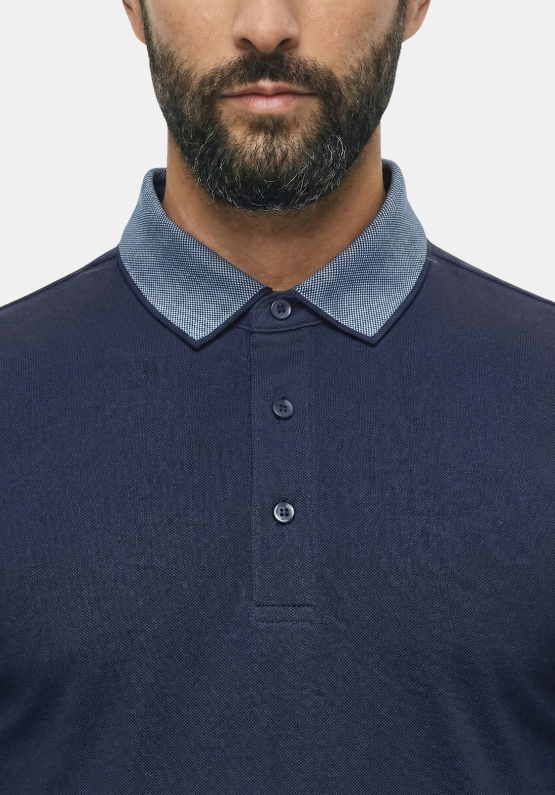 Heirloom Pique Polo Navy